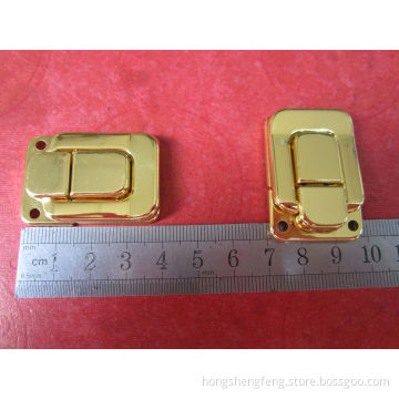 Manufacturer Supply High Quality Gold Color Box Metal Latch